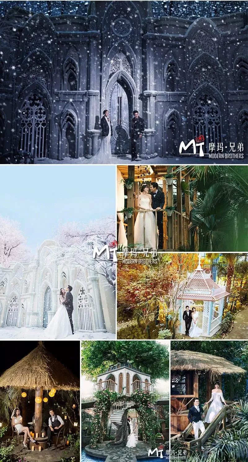 婚纱影棚实景装修_婚纱影棚装修效果图大全_实景婚纱照影棚打造效果图