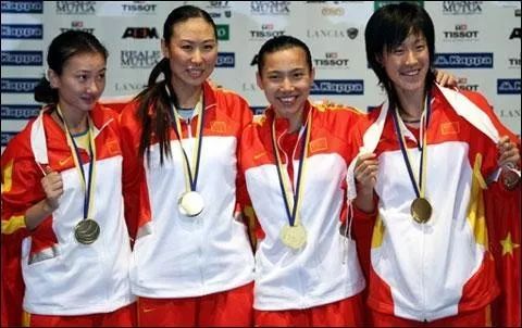 女子冠军击剑中国队名单_中国击剑 女子 冠军_中国女子击剑金牌