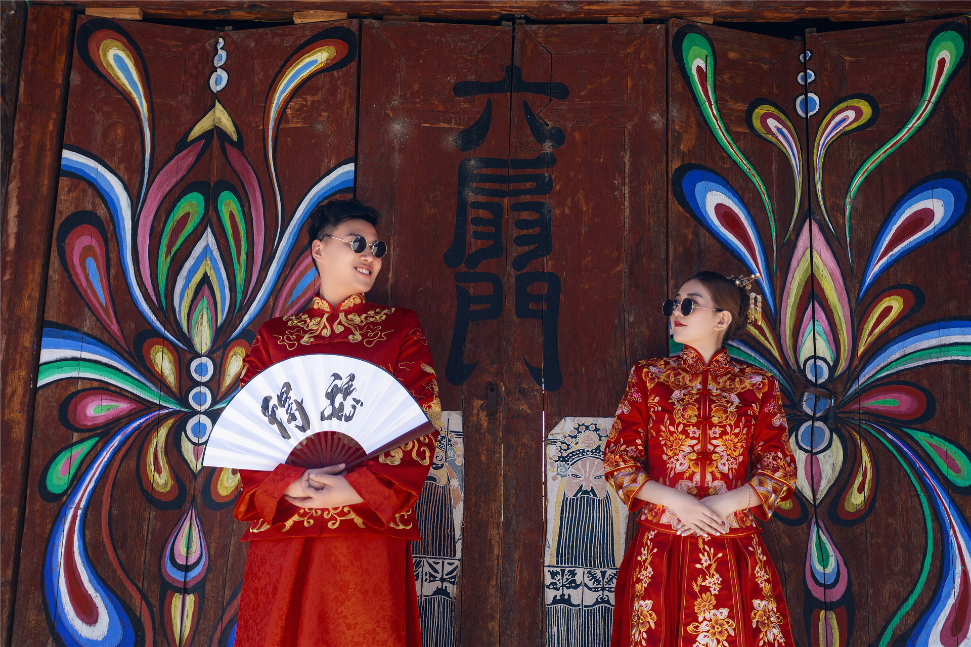 婚纱照西装女_婚纱西装_个性西装婚纱照街拍时尚