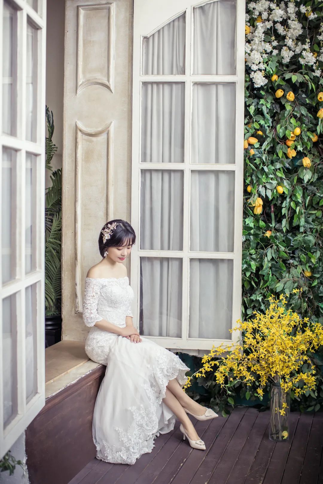 婚纱照室内拍摄_室内婚纱照准备工作内容_婚纱室内照片