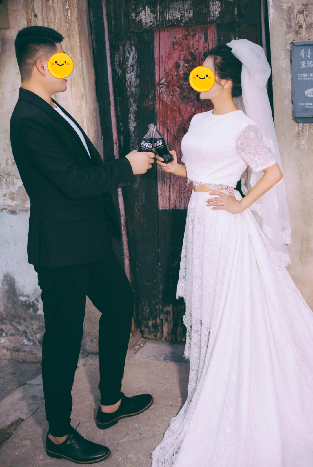 墙面婚纱照_婚纱照外景墙壁_墙壁婚纱外景照片高清